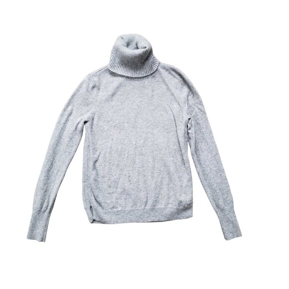 Uniqlo Cashmere Turtleneck Sweater Women's Medium Gray - Picture 1 of 8